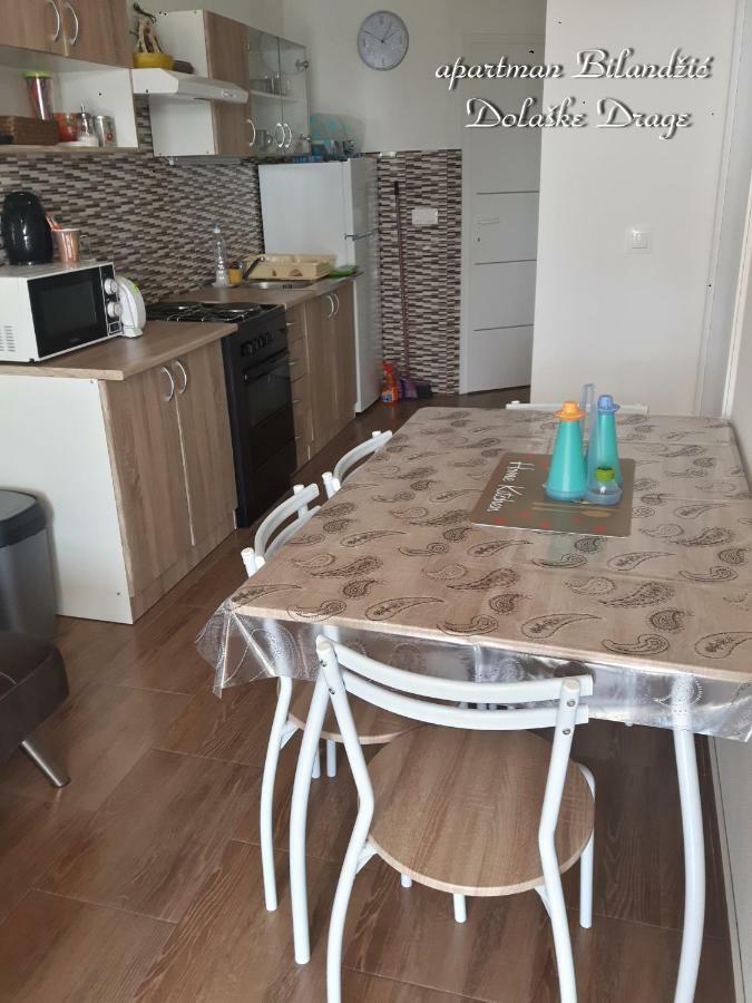 Apartman Bilandžić Drage Bagian luar foto