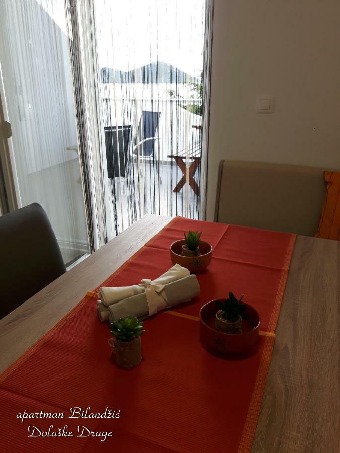 Apartman Bilandžić Drage Bagian luar foto