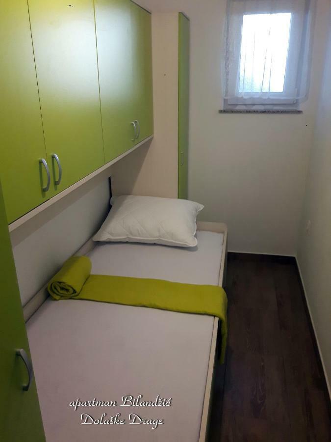 Apartman Bilandžić Drage Bagian luar foto